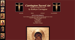 Desktop Screenshot of carringtonsacredart.com
